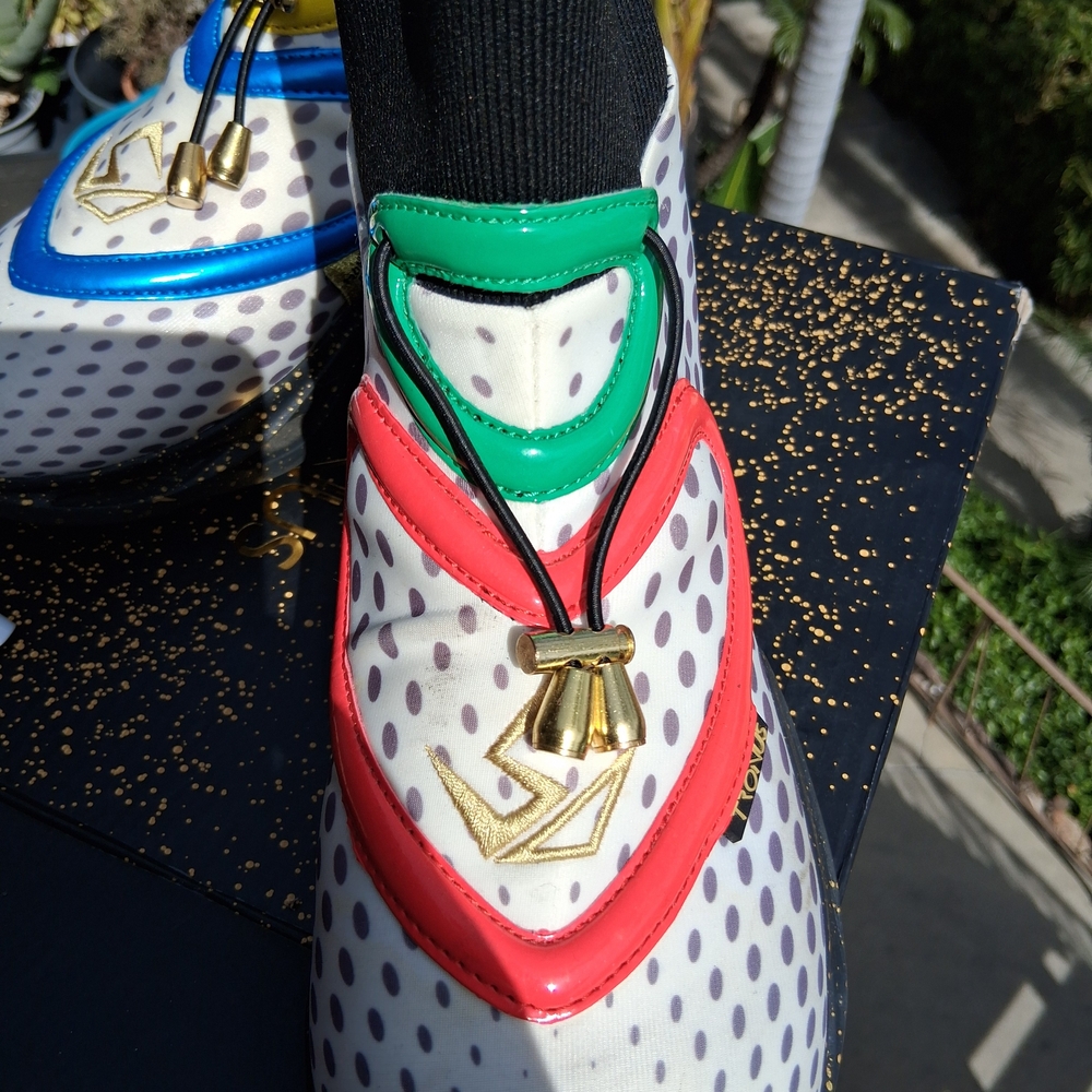 Stylish Multicolor Athletic Shoes - Picture 6 of 15